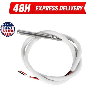Jadeshay 10K Waterproof Thermistor Temperature Sensor Probe 0.5m