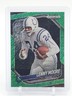 LENNY MOORE 2025 PRIZM BLACK GREEN SHIMMER #6 /7 BALTIMORE COLTS Q5939