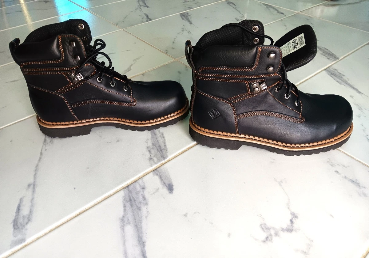 Lehigh Safety Shoes 4771 Steel Toe Work Boots Size 5 XW / 6E‎ Black Leather NWT Lehigh Black Boots for Men for Sale | Shop New & Used Men main image 4