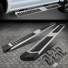 FOR 04-14 FORD F150 CREW CAB STAINLESS STEEL SIDE STEP NERF BAR RUNNING BOARDS