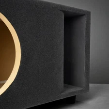 Single Custom Kerf-Ported Sub Woofer Enclosure Box for 10” Subwoofer (1.8 Cu ft)