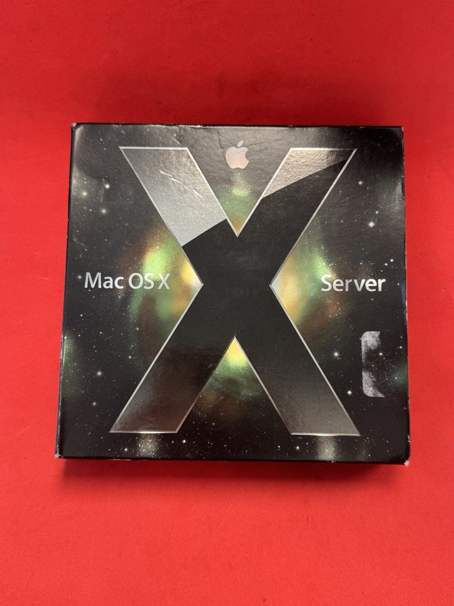 Apple Mac OS X Server Computer Software for sale | eBay