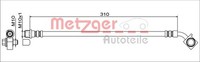 Vorderachse Links Metzger 4111552 Bremsschlauch FüR Opel,Vauxhall