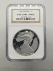 1990-S American Silver Eagle Proof - NGC PR69 ULTRA CAMEO