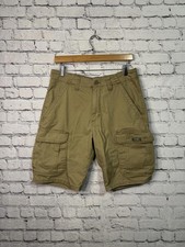 Wrangler Relaxed Fit Men's Cargo Shorts Khaki Size 30x10