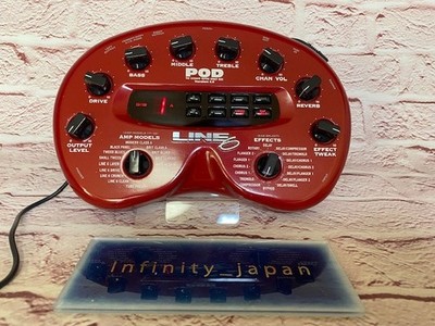 LINE6 POD Version 2.0 Multi effect Amplifier Simulator fast ship Video available
