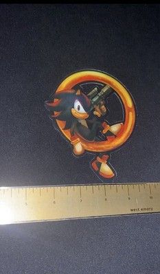 Sonic The Hedgehog 3D Lenticular Anime Motion Car Sticker Decal Peeker