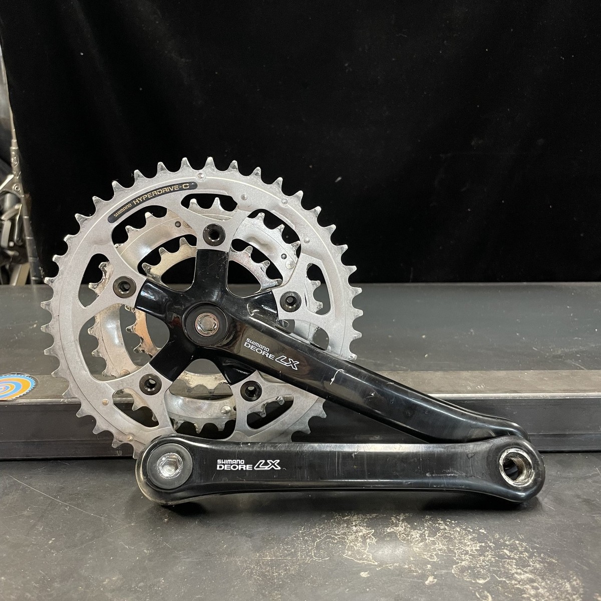Vintage Shimano Deore LX M563 Triple Crankset 175mm 42/32/22