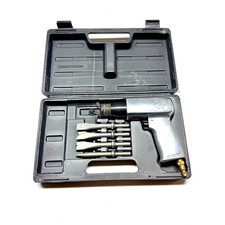 Chicago Pneumatic Zip Gun CP711 Air Hammer W/4 alloy chisel set CE proof USA