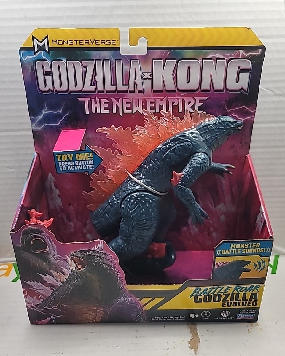 Playmates Godzilla x Kong The New Empire Battle Roar Godzilla Evolved 7