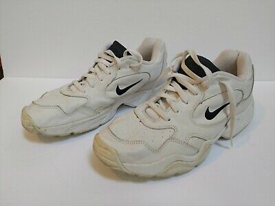 NIKE Airliner Athletic Shoes White Size 