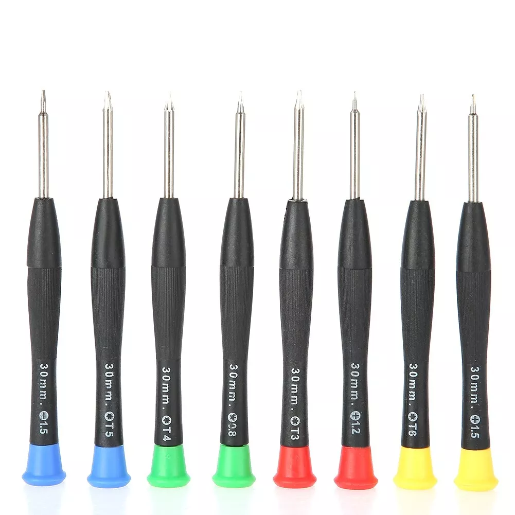 8pcs Precision Jewelers Screwdriver Set Eyeglass Watch Repairing Screw Driver AU