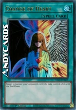 CHANGE OF HEART • Ultra R • RA01 EN050 • 1Ed • Yugioh ANDYCARDS