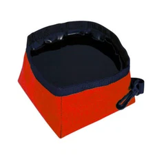 Classic Accessories Dog Travel Bowl-Orange
