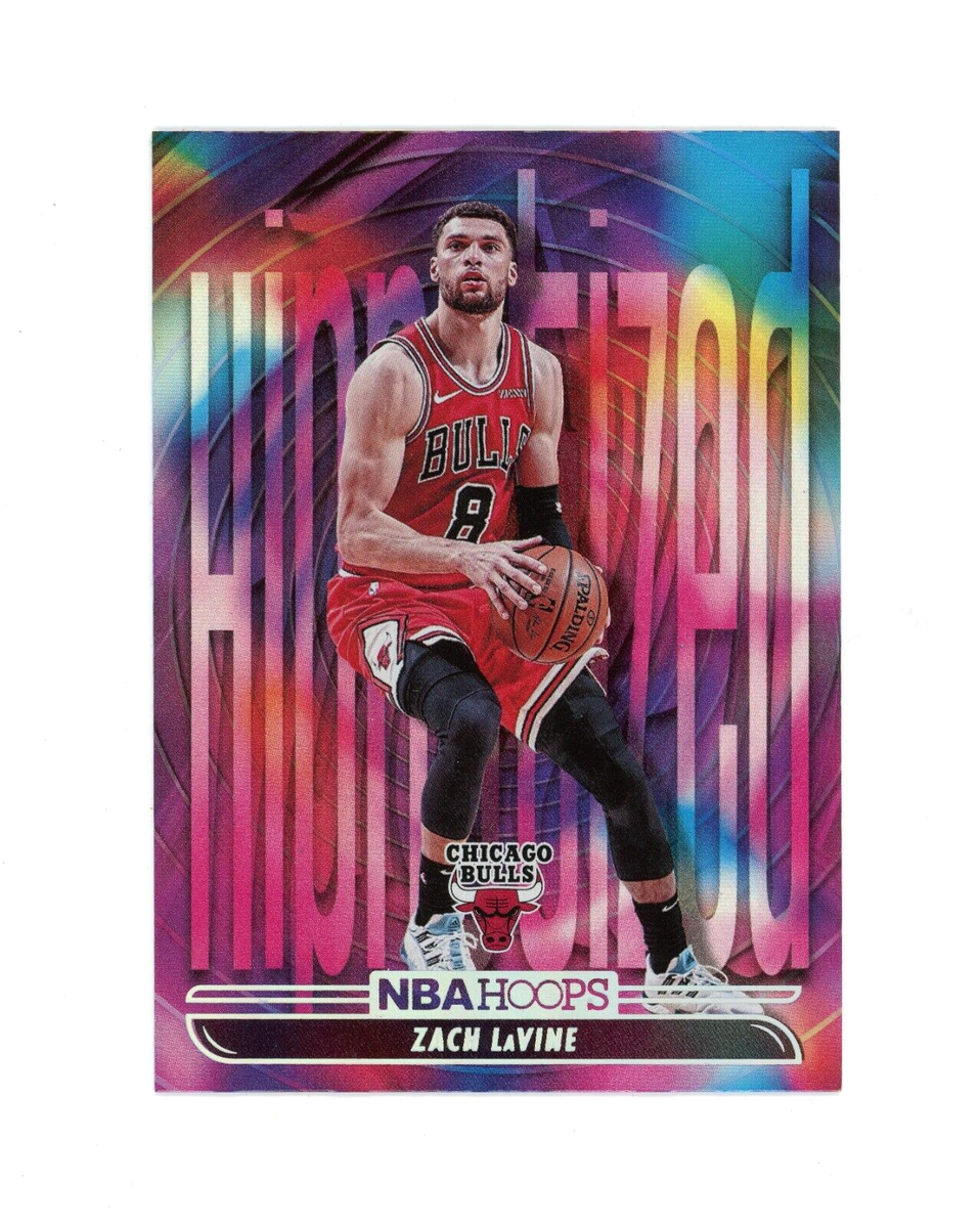 NBAカード ZACH ZAVINE 2021-22 Panini NBA Hoops Hipnotized Holofoil #16