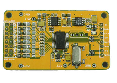 ADS1256 24bit ADC8 road AD-precision ADC data acquisition module B5-011 #T1