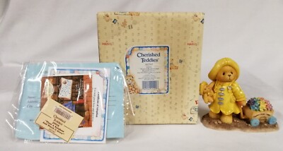 Cherished Teddies - Joyce 302767 'Plant a Rainbow and Watch it Grow' Figur.