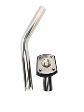 Pactrade Marine S.S. Boat Outrigger Pole Rod Holder Flush Mount
