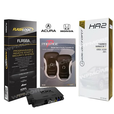 Flashlogic FLRSBA Remote Start Module 3X LOCK HONDA ACURA 2001 to 2015 and PE1BZ