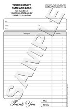 100 Custom Invoice / Sales Receipt / Estimate / Quote / Proposal Carbonless Form