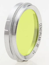 Ceneiplan 30 MM 2x Yellow Green 30mm Steckfilter
