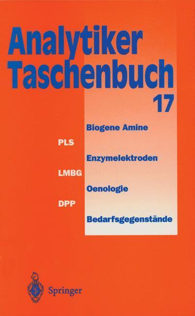 Thumbnail - Analytiker-taschenbuch | Buch | 9783642804090