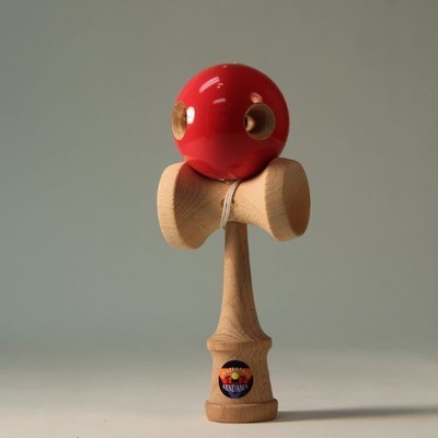Bahama Kendama Quintama - 5 Hole Kendama - Red