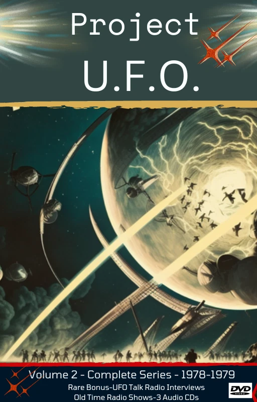 PROJECT U.F.O Compete Series (Sealed) on 7 DVDs + Rare UFO Radio Interviews 1950 - Image 2 of 4