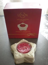 Brand NEW Lenox Yuletide Glowlites Star Tea Light