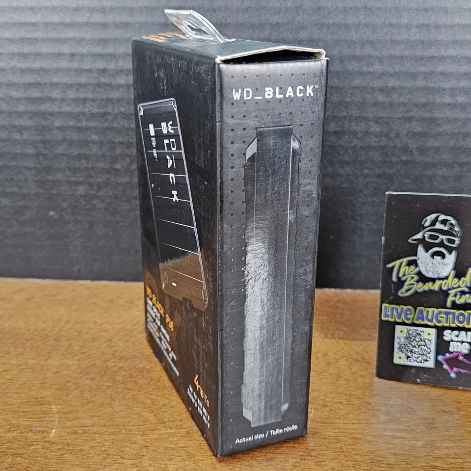 Western Digital Black P10 4TB External 2.5" Black Hard Drive - New, sealed - Image 2 of 4