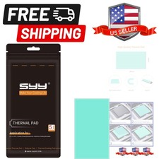 Thermal Pad, Silicone Thermal Pads 80x40x3mm, High Temperature Resistance and...