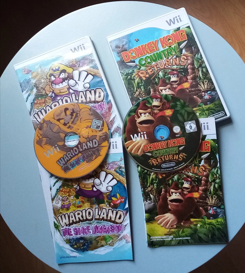 Wario Land Shake Dimension Donkey Kong Country Nintendo Wii CiB - Bild 1 von 1