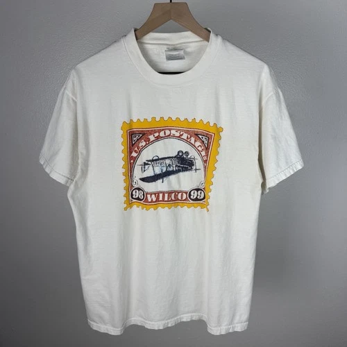 90’s Wilco Tour Inverted Upside Down Jenny Plane Bip Vintage vintage concert t-shirt, vintage, size L, single stitch, B+ condition