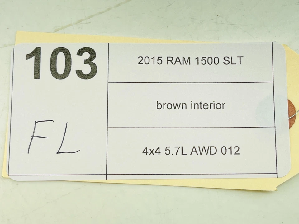 Dodge Ram 1500 2013-2018 puerta delantera izquierda del conductor ventana vidrio OEM Foto 3 de 4