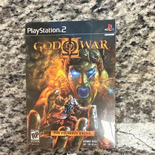 Sony God of War II: The Colossus Battle PlayStation 2 Demo Not for Resale Actio…