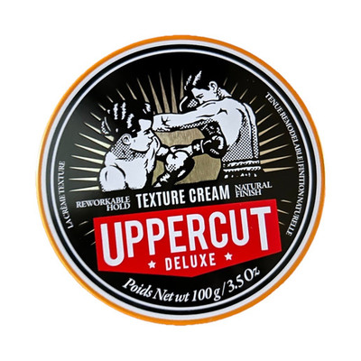 Uppercut Deluxe Texture Cream Reworkable Hold Natural Finish 3.5 oz Men