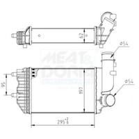 LadeluftküHler FüR Citroen Jumper Fiat Ducato Bus Peugeot Boxer 94-11 0384E4