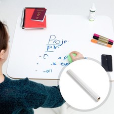 Self Adhesive Whiteboard Film Dry Erase Peel Stick Writable Surface
