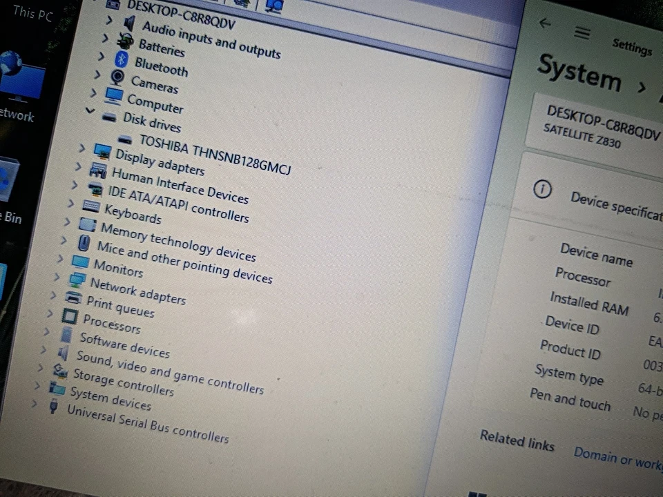 Toshiba Portege Z830-10U Core i5 6 GB 128 GB SSD Windows 11 Home New Battery - Image 3 of 4