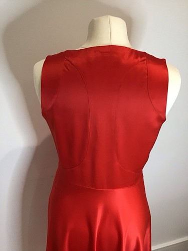 Amanda Wakeley Red Dress Size 12 - Picture 6 of 6