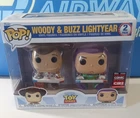 Woody & Buzz Lightyear 2-Pack Funko Pop! Toy Story C2E2 2024 Exclusive Sticker