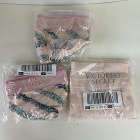 Victoria&rsquo;s Secret PINK Underwear Lot 30 Pairs + 2 Bras NWT L XL 2XL