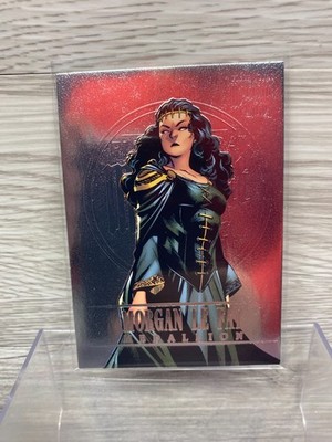 2022 Marvel Fleer Ultra Midnight Sons Medallion Base M-33 Morgan Le Fay