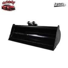 Plain Bucket Attachment Fits For Mini Excavator 1ton-1.5ton With Pins 1000mm