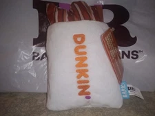 Brand New Dunkin' Donuts Bark X Snackin' Bacon Dog Toy
