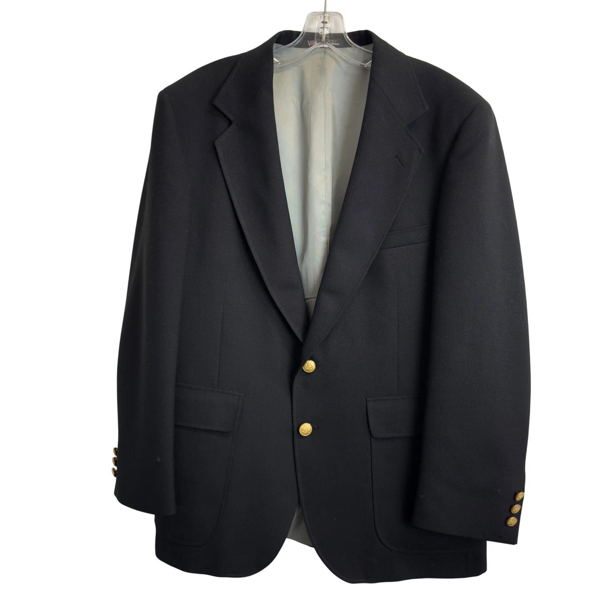 Stafford Black Suits & Blazers for Men for sale | eBay