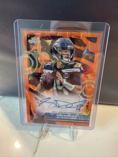 2025 Topps Chrome Sam Darnold Chrome Autographs (RAW)