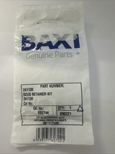 Genuine Baxi Part: 241139 Dzus Retainer Kit