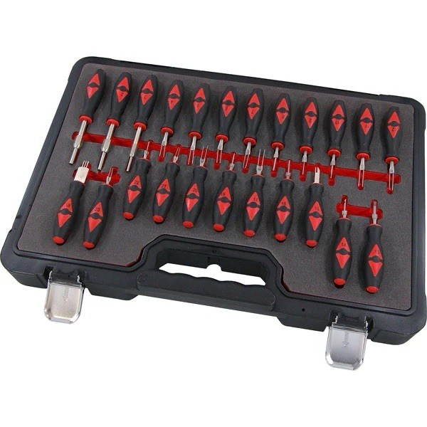 23pc Connector Release Electrical Terminal Removal Tool Kit Auto Repair Set 2073