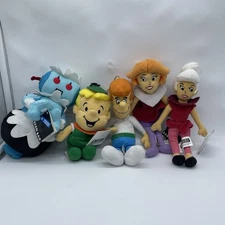 RARE Lot of 5 The Jetsons Warner Bros Studio Store Bean Bag 1999 Family w/tags